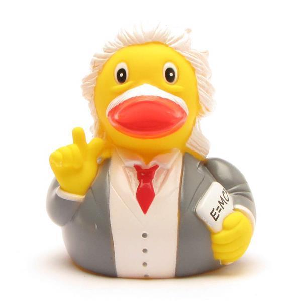 Albert Quackstein Rubber Duck Novelty Bath Toy Gift - Yarto 2