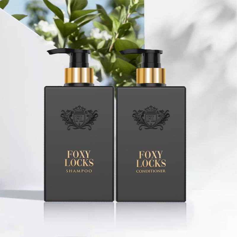 Foxy Locks Luxury Duo Shampoo + Conditioner - Infused with Argan Oil 500ml - Haircare, Daily 3