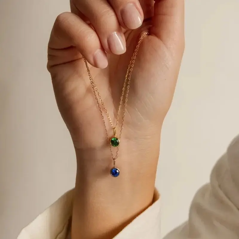 CLEARANCE Birthstone Necklace 2