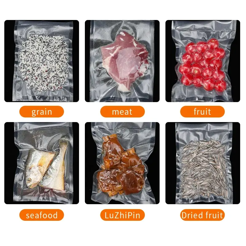 Vacuum Food Sealer Automatic Manual Sealer Dry Wet Pack Machine with 60 Bags UK 2