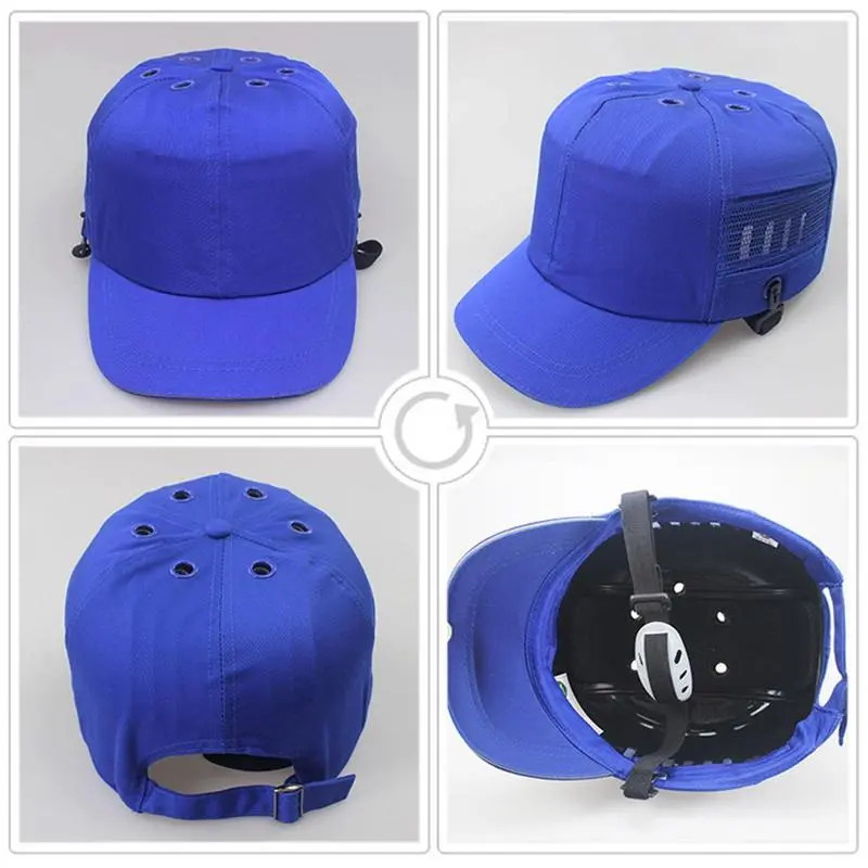 Adjustable Bicycle Helmet – Anti-Collision Safety Baseball Hat for Men and Women, Fits Head Circumference 52-58CM 1