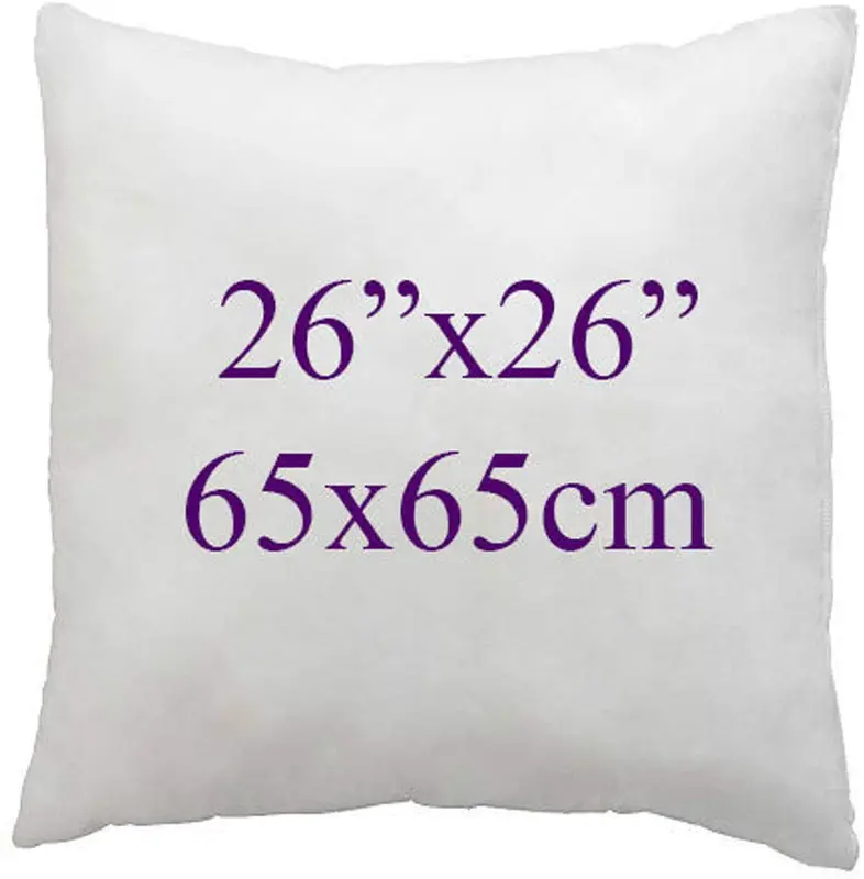 Duck Feather Cushion Pads Inners Inserts Fillers Scatter 100% Cotton Down Proof Cover Hypoallergenic Cushions 16",18",20",22",24",26" 2