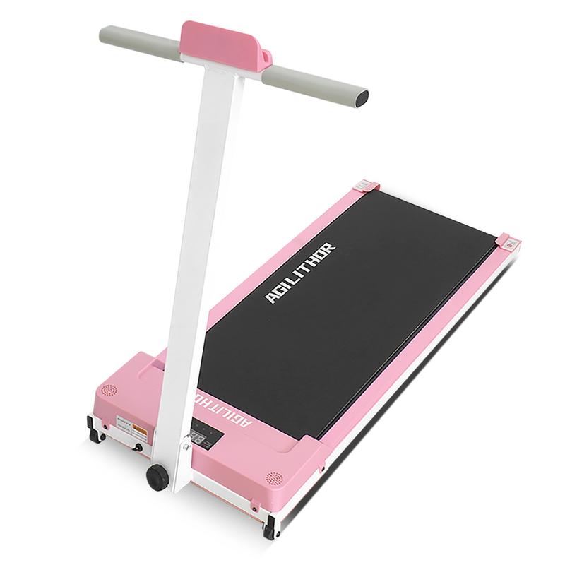 Foldable Walking Mat With T-shaped Handle, 2 In 1 Under Desk Walking Mat Treadmill, Portable Folding Treadmill For Office And Home walking  pad 0