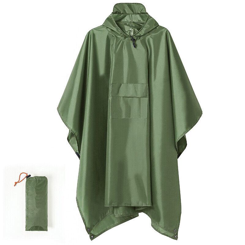 Product Introduction of 3 in 1 Rain Poncho Rainwear Raincoat Waterproof Bicycle Cover Hooded Hiking Cape 4