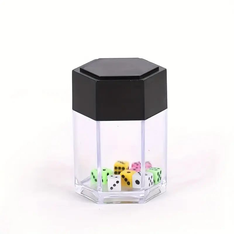 Magic Explosion Dice Trick - 1pc, Transforming Large Die to 8 Mini Dice, Durable Plastic, Performance Magic Kit for Parties & Close-Up Magic, Age 14+ 1
