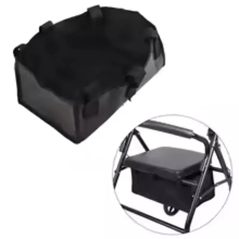4 Wheeled Walker Rollator Wheelchair Frame Replacement Storage Bag Walker Bag Wheelchair Frame Storage Bag Wheelchair Frame Bag 0