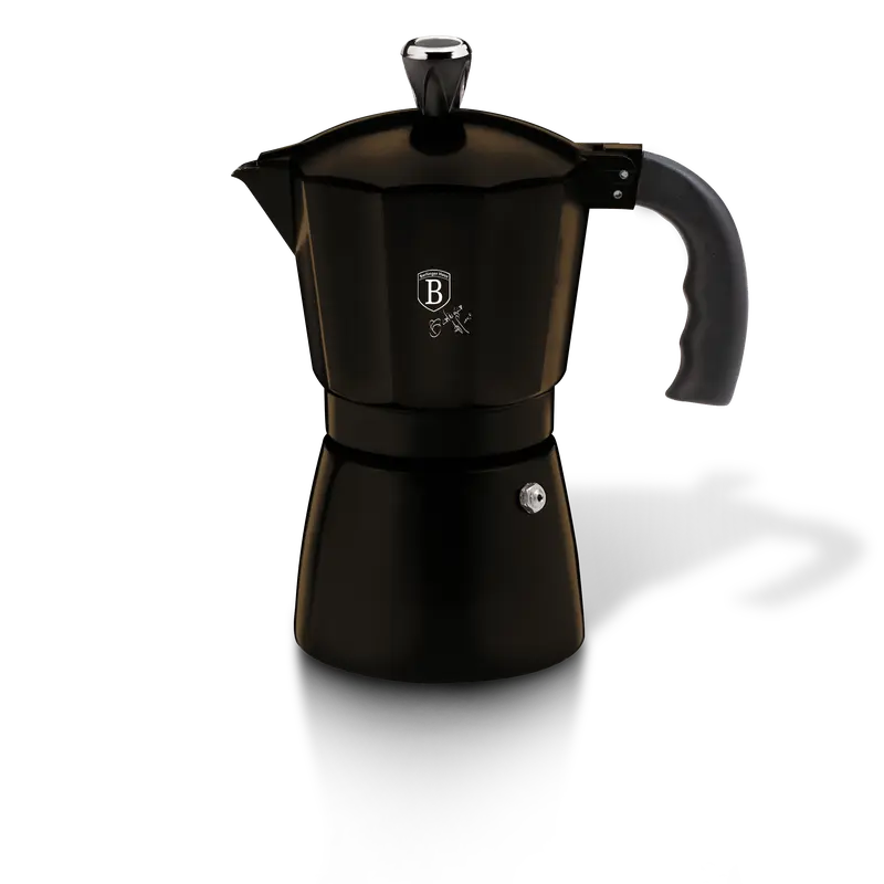 Berlinger Haus 6 Cup Stove Carbon Pro Coffee Maker Pot Aluminium Tea Filter Induction Filter Induction 3