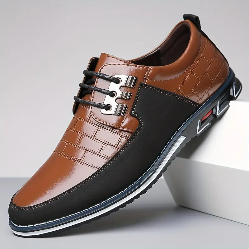 Men's Loafer Shoes, Breathable Lightweight Non-slip Slip On Shoes, Men's Casual Shoes, Spring And Summer, Middle aged men's footwear 2