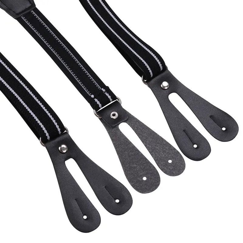 Children Kids Braces Y-Back Adjustable Button Hole Elastic Braces for Trousers, Denim, Fashion Accessory, Party Costume Dresses 20mm Wide 4