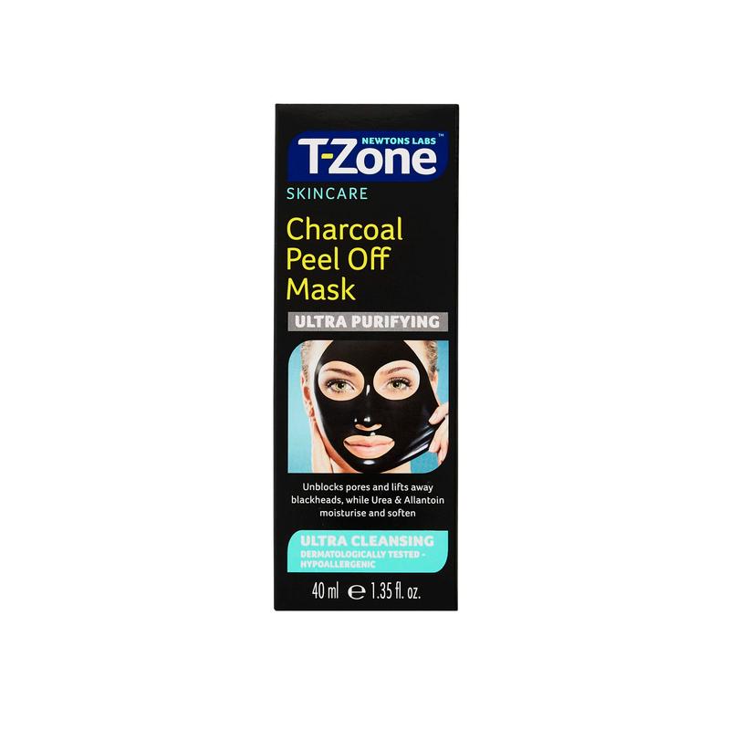 T-Zone Charcoal Black Peel-Off Mask 40 ml - Skincare Comfort Cleansing Hypoallergenic Skin Repair Pore Radiant Soothing 3
