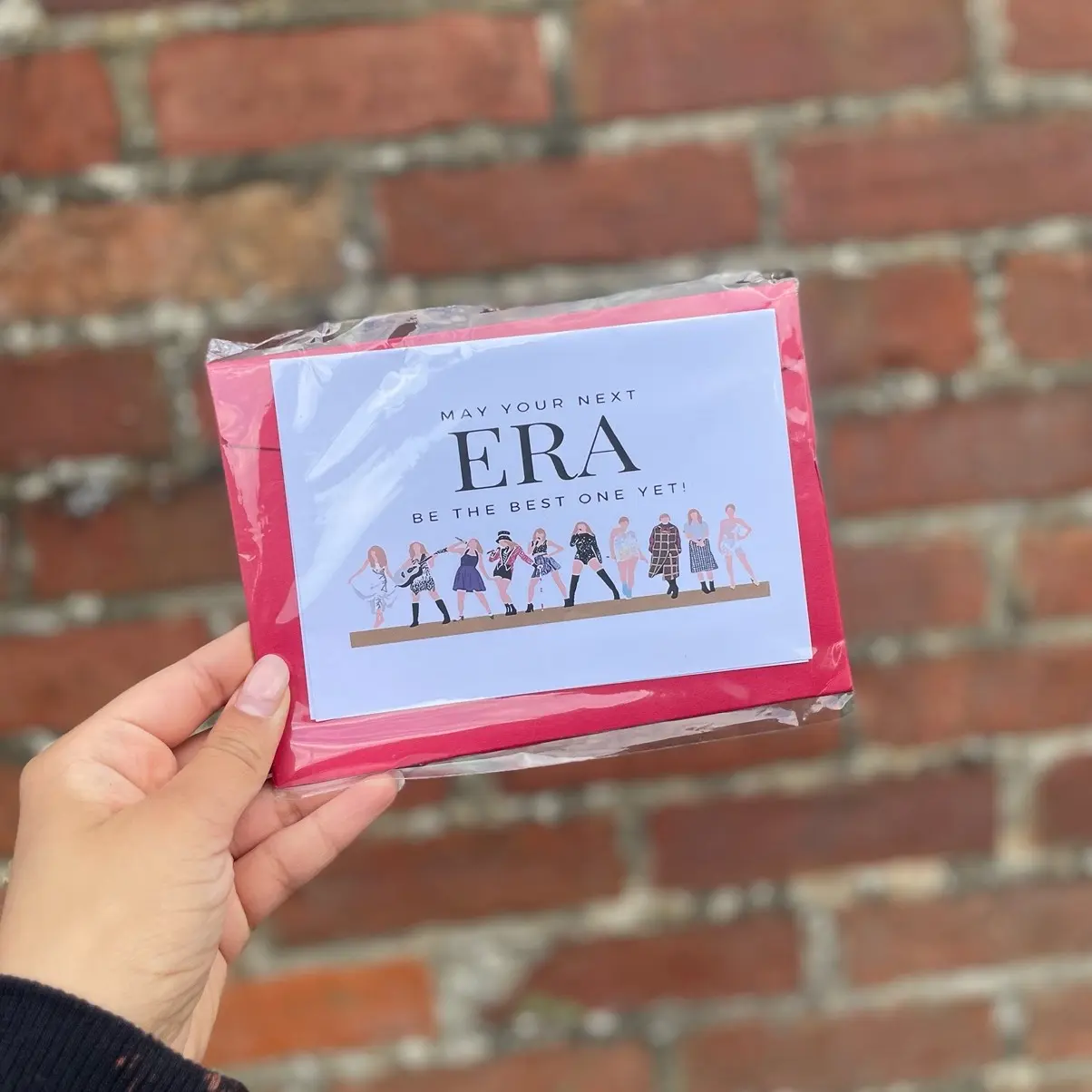 Taylor Swift Eras birthday card