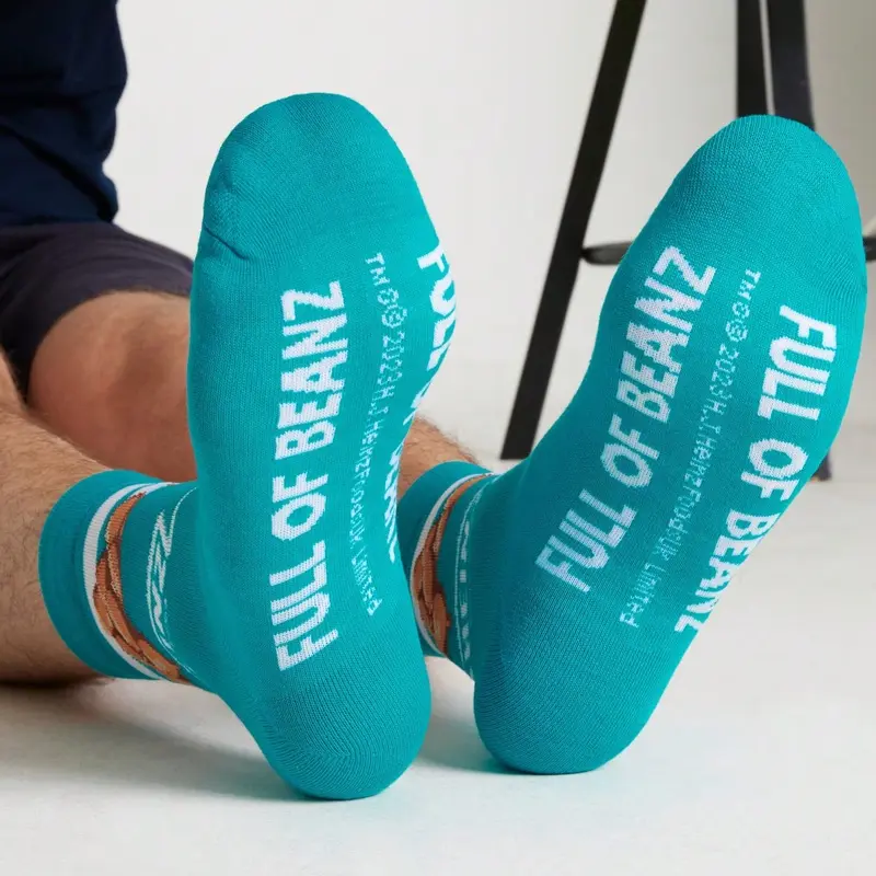 Heinz Unisex Beans Ankle Socks Pack Of 3 Menswear Comfy 4