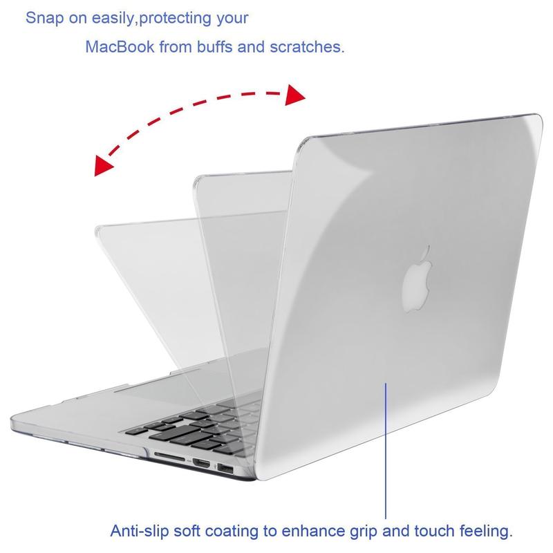 Ultra Clear Premium Hard Case Full Cover Air/Pro 11/12/13/14/15/16" 4