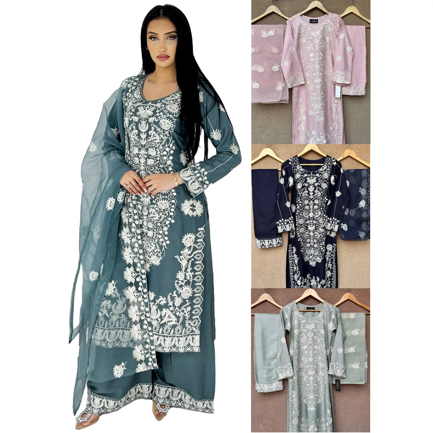 HK300 Readymade - Mother & Daughter Linen Outfit 2025