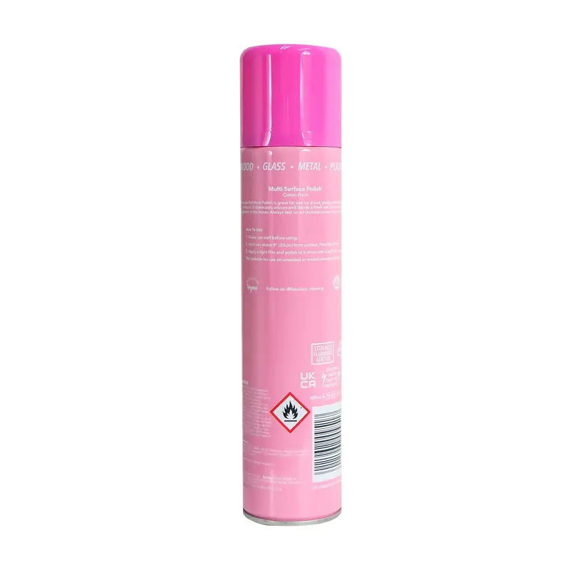 6 x Fabulosa Multi-Surface Polish Cotton Fresh 300ml 1
