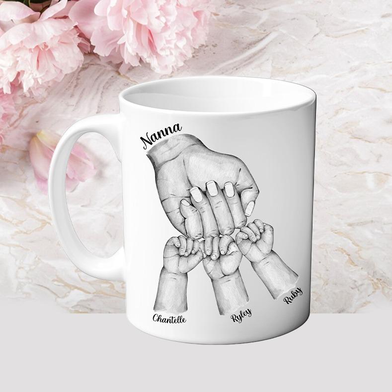World's Best Nanna/ Nanny/ Gran Personalised Mug/ Cup Mother's Day Gift Double Sided Ceramic Reusable Coffee Drinkware Tumbler Reuse mothers cute 4