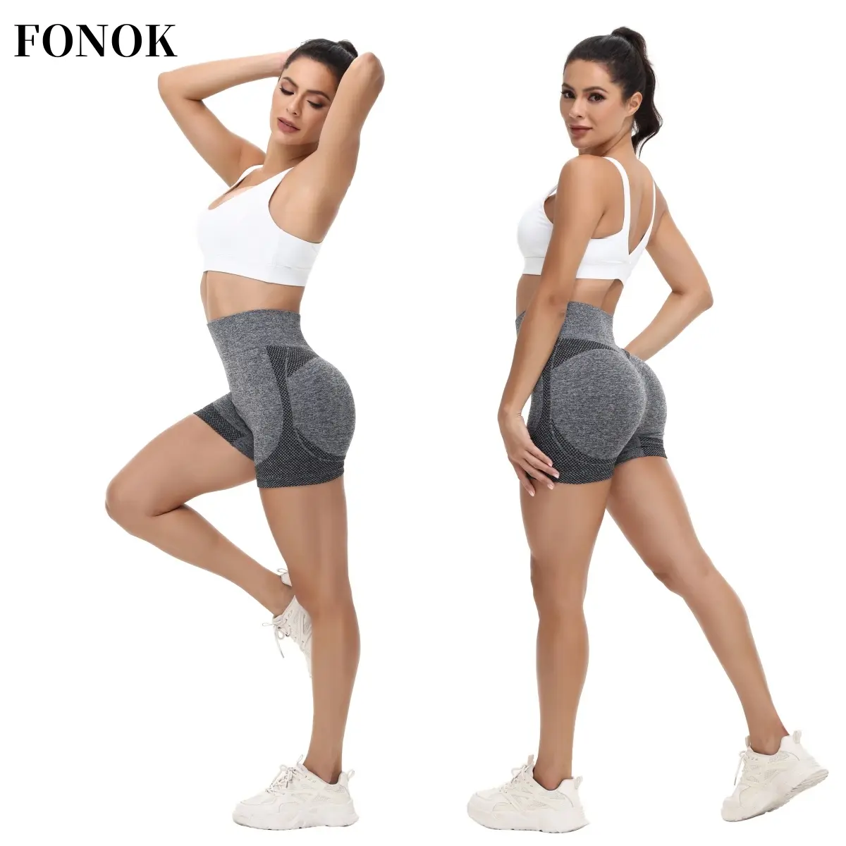 Quick Dry Fitness Shorts,2025 New 1/3pcs New Summer Yoga Pants, Sports High Waist Breathable Stretch Leggings,  Women's Outdoor Fitness Tight Shorts