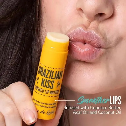 Brazilian Kiss Lip Butter Fragrance Skincare Vanilla Comfort beauty crop  glow 1