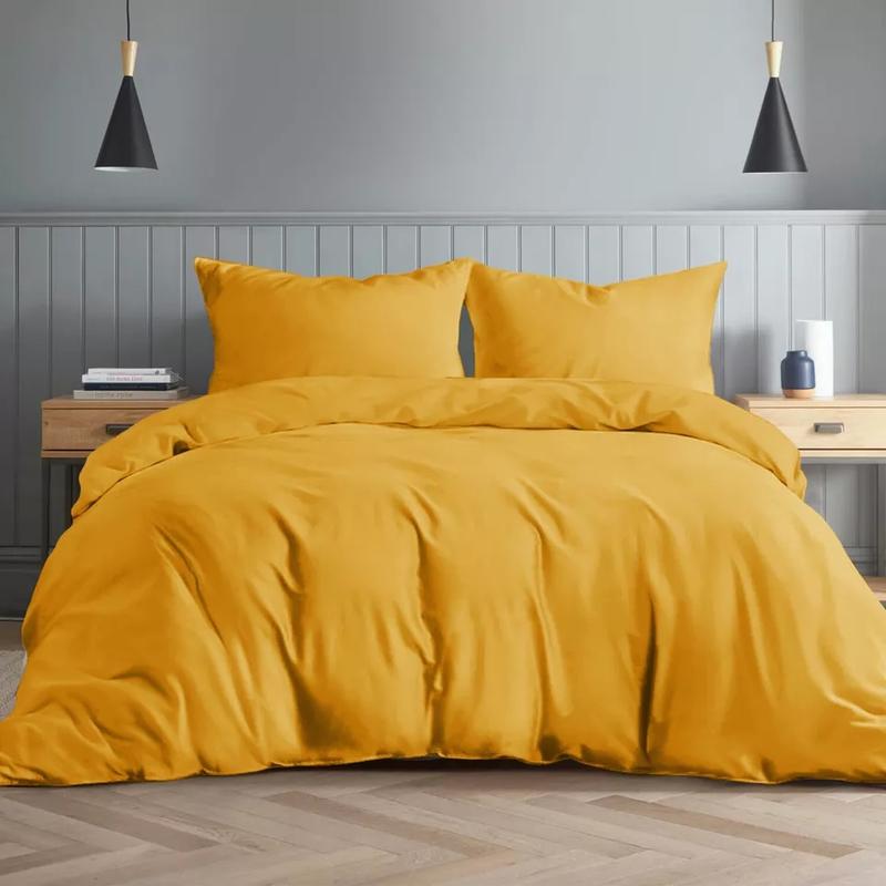 Luxury Reversible Duvet Cover Set for Single, Double and King Size Beds bedsheets 2
