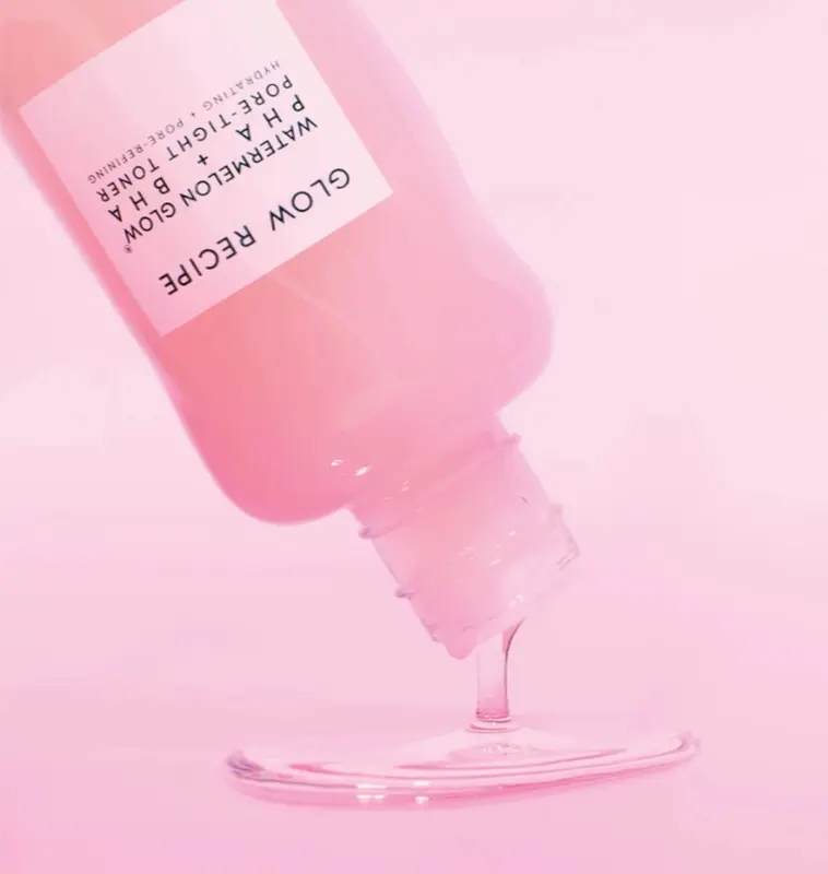 GLOW RECIPE Watermelon Glow PHA + BHA Pore-Tight Skincare Toner for Skin Repair [Next Day Delivery] Comfort Hydrating Moisture 8