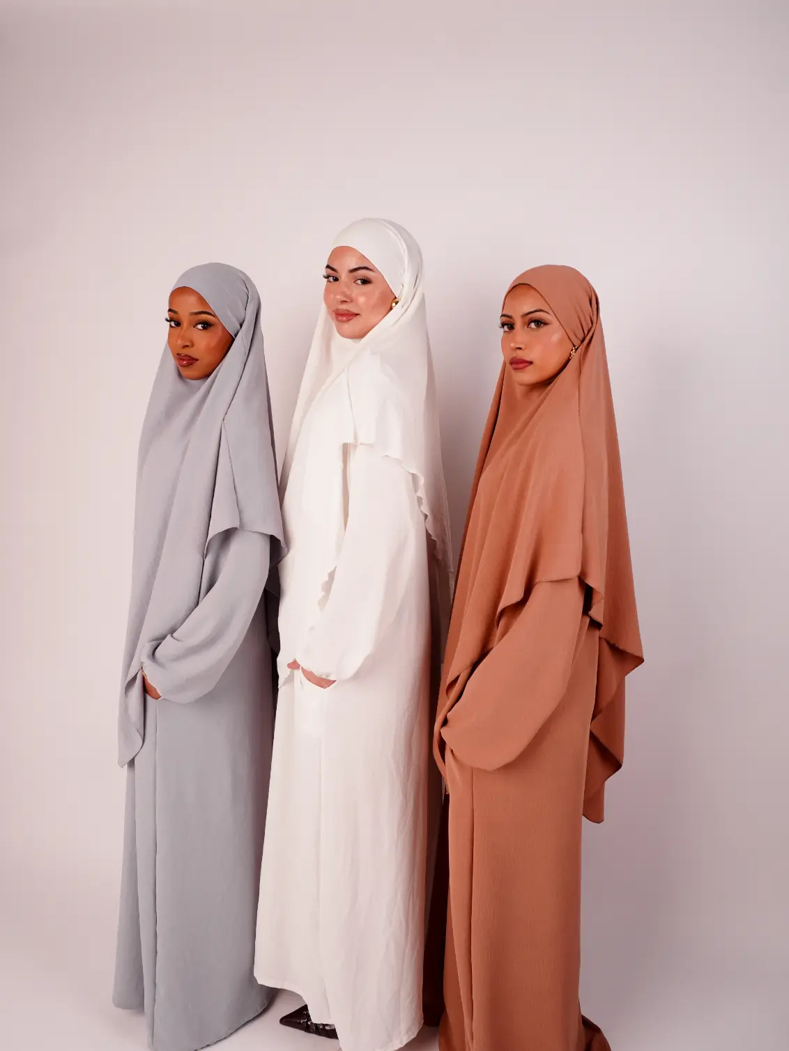 Umrah Khimar Set with Abaya for Women Islamic Clothing