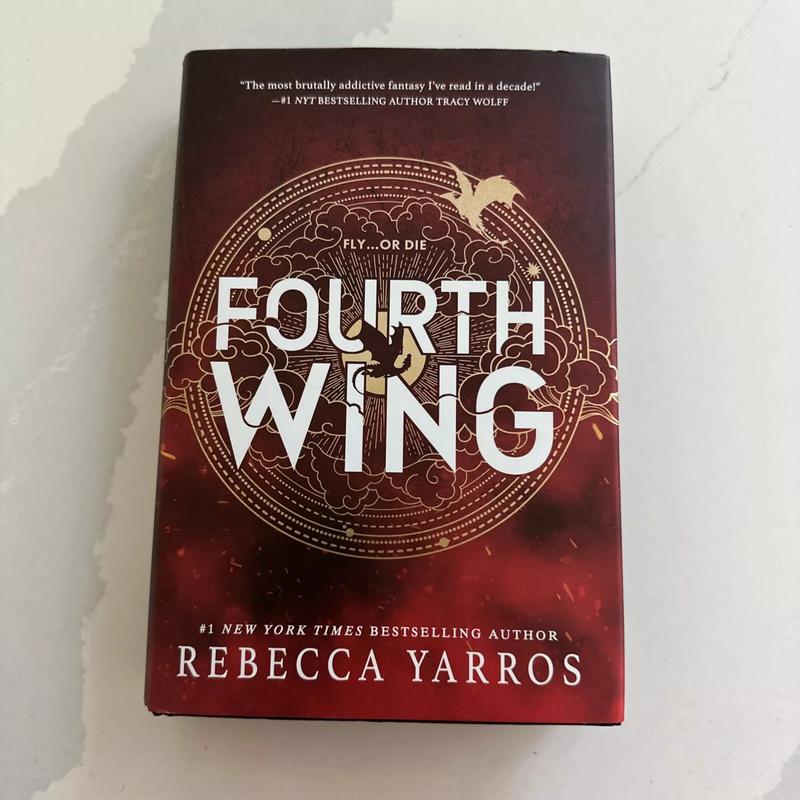 [Free Shipping] Fourth Wing (Special Edition: Sprayed Edges) (The Empyrean, 1) Hardcover##onyxstorm-Fantasy Romance Novel 6