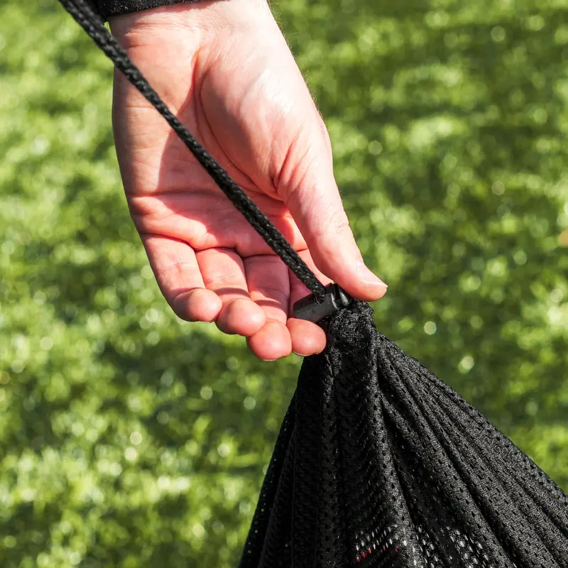 Forza Sports Ball Carry Bag - Mesh Material, Drawstring Closure, Holds 12 Size 5 Footballs or 10 Size 5 Rugby Balls 1
