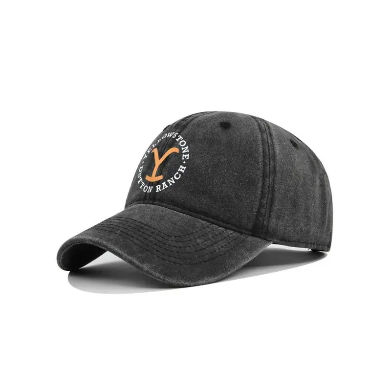 Vintage Letter Pattern Baseball Cap, Casual Outdoor Sports Hat for Men & Women, Adjustable Sunshade Cap for Daily Wear 7