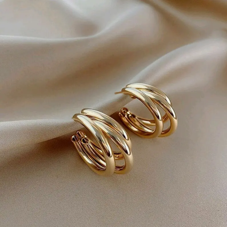 Tri-Golden Hoops