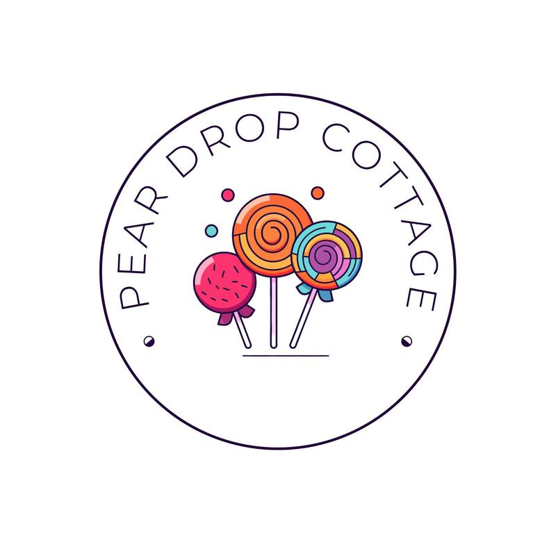 Pear Drop Cottage Retro Sweets Gift Box, Party Sweets Hamper, Old Fashioned Sweets for Birthday, Adults, Children, Teenagers, packed with traditional sweets, pick and mix, classic sweets, 90s sweets  (medium) Candy Snack Easter 4