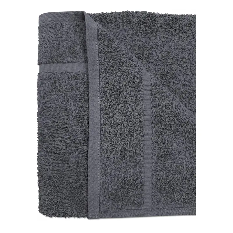 A & B TRADERS - 2x Cotton Hand Towels - 100% Ring Spun Quick Dry Hand Towels - Large Size 50 x 85cm Soft Absorbent Reusable 6