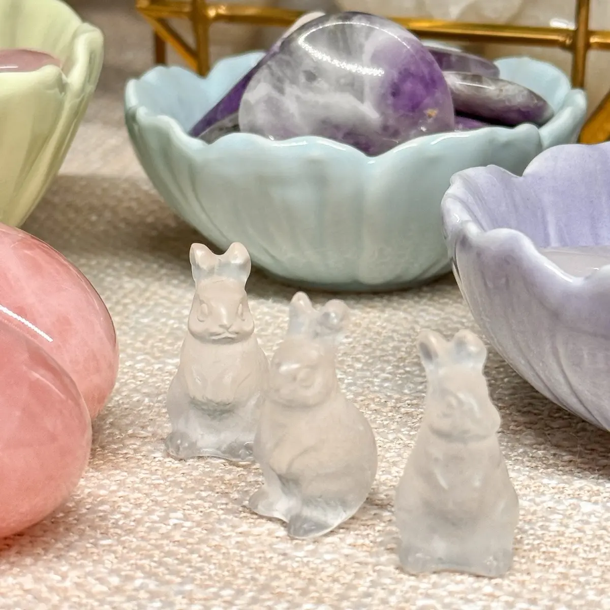 Mini Quartz Bunny Rabbit