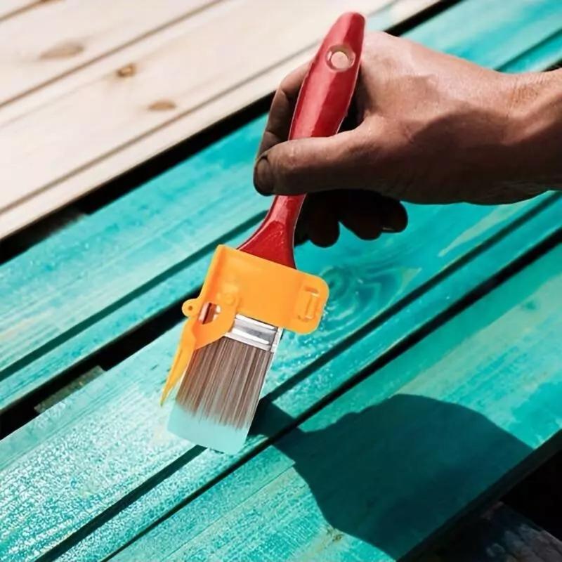 Edging Paint Brush, Paint Brush Edger Multifunctional Hand Held Paint Edger Tool 4