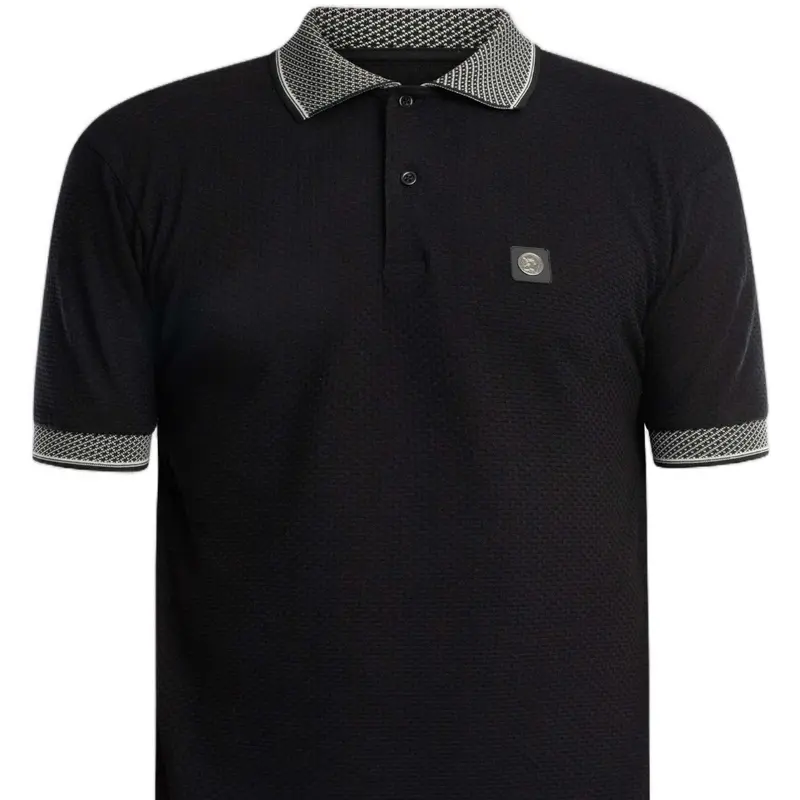Jacquard short sleeve polo shirt Trojan mod collection 0