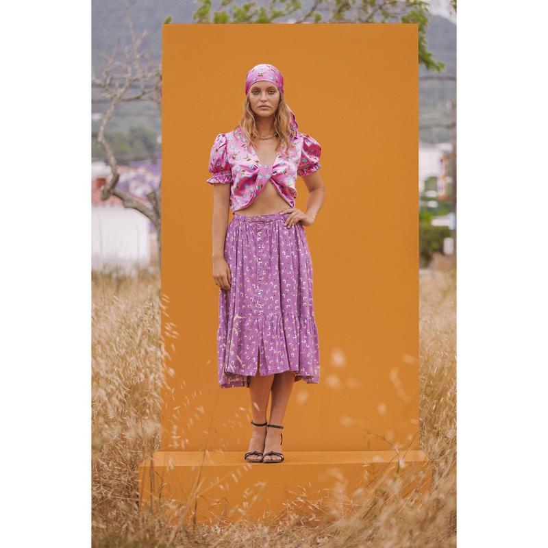 LOLITA Lavender Maxi Skirt 2