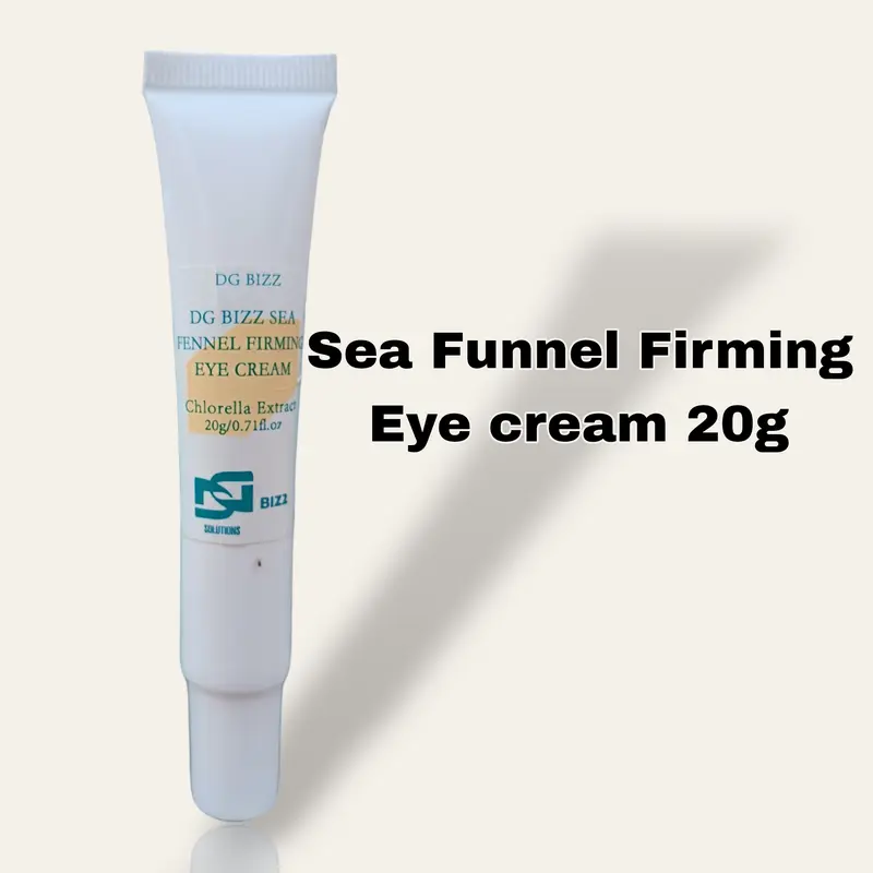 DG BIZZ Sea Fennel Skincare Set: Facial Cleanser, Serum, Toner, Firming Eye Cream, Lotion, Cream Body Care Hyaluronic Kit Organic Skin Repair 4