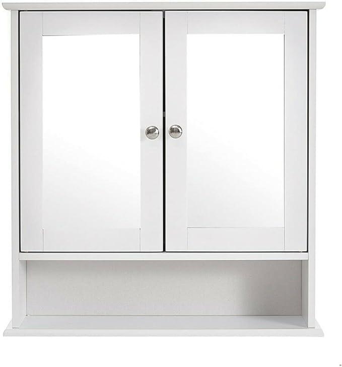 Homme Concept - Wall-Mounted Mirrors Cabinet, Bathroom Storage Unit, Bathroom Mirror With Shelf flat packed. 5