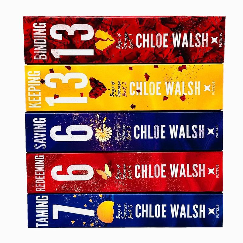 Boys of Tommen Series 5 Books Collection Set By Chloe Walsh (Binding 13, Keeping 13, Saving 6, Redeeming 6 & Taming 7) 3