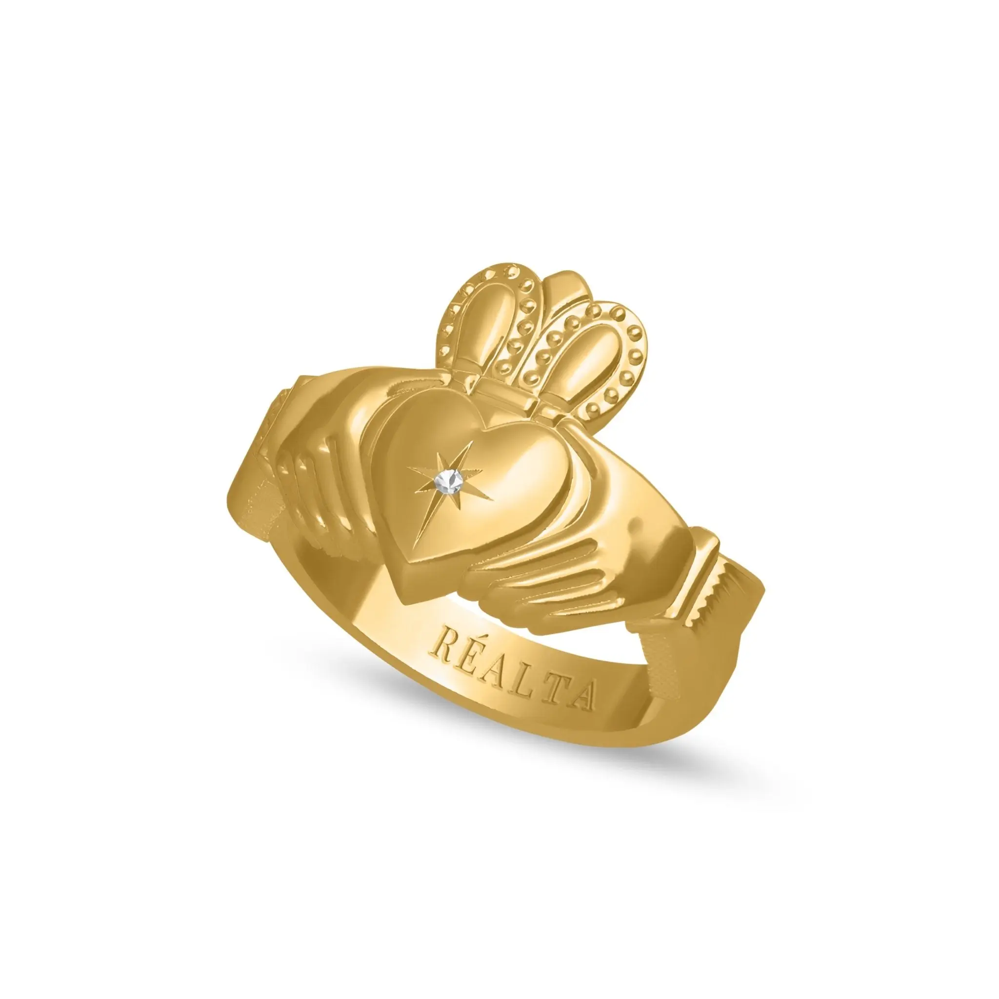 New Age Claddagh Ring