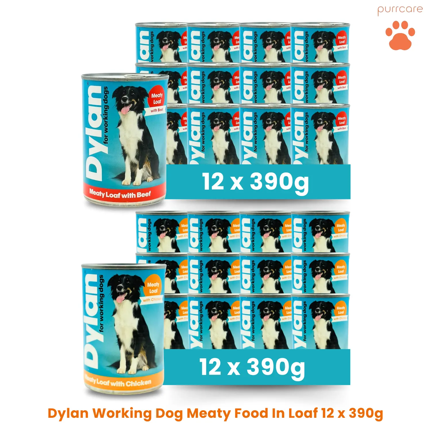 Dylan For Working Dogs Wet Food – Complete & Balanced Nutrition (12 x 400g)