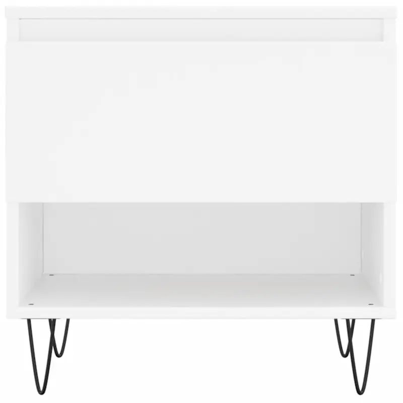 Coffee Tables 2 pcs White 50x46x50 cm Engineered Wood 5