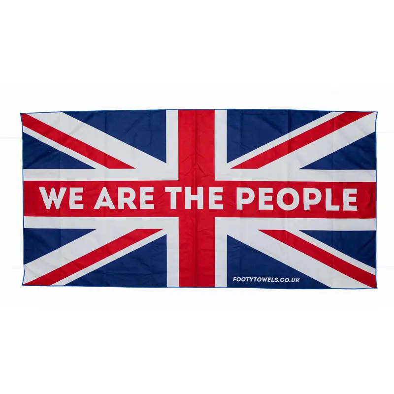 Glasgow Rangers - We are the people Microfibre beach towel with towel bag 0