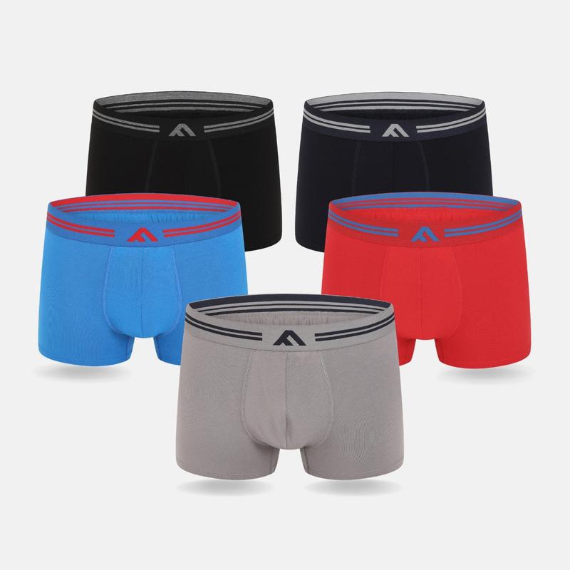 5-Pack Men’s Super Soft Bamboo Boxers 2