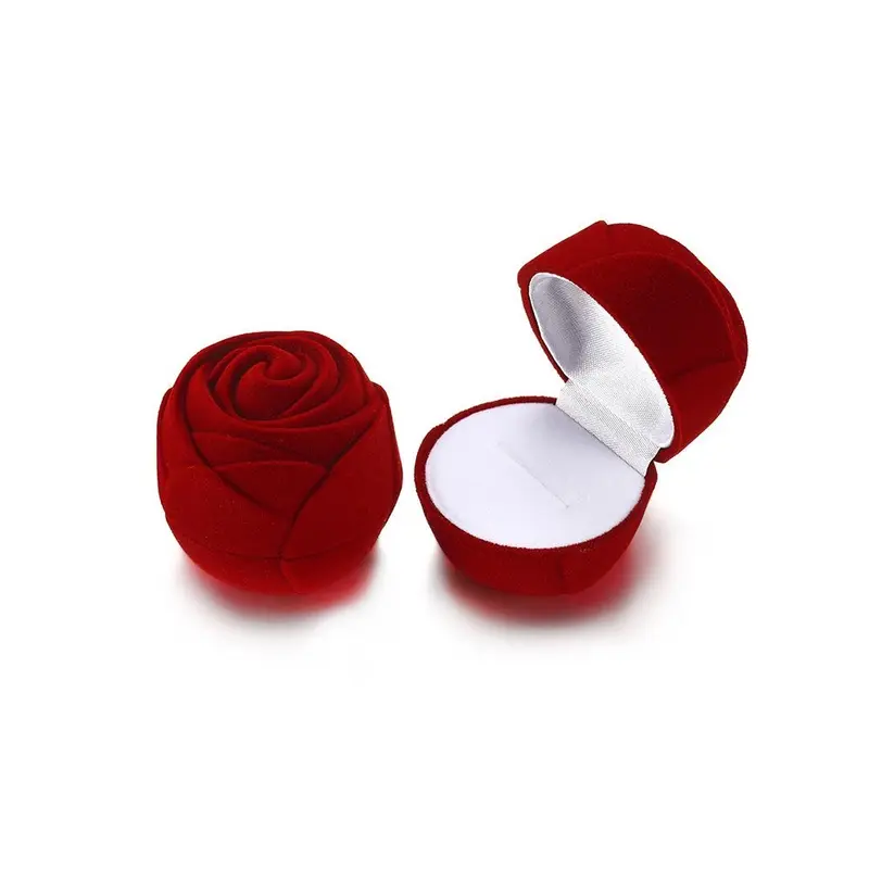Red Rose Jewellery Box - Perfect Gift for Her Organiser Accessory Decorative spring  jewelry 0