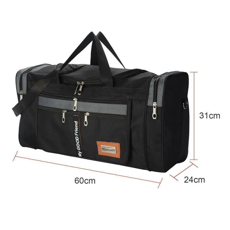 Men Extra Large Big Sports Gym Holdall Bag Travel Work Cabin Barrel Bag 2