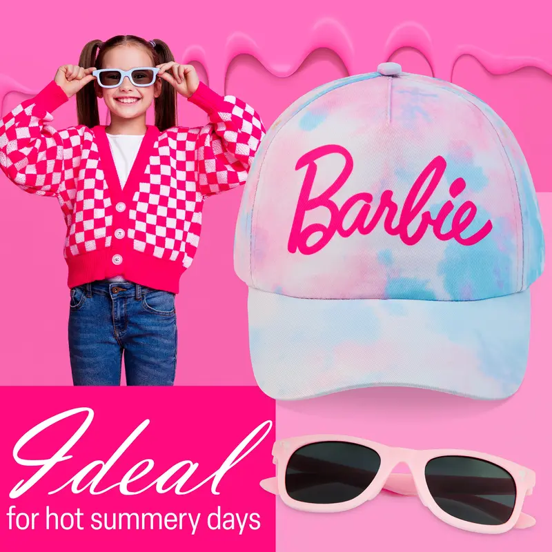 Barbie Girls Sunglasses and Baseball Cap Set 2