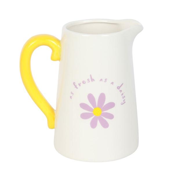 Fresh as a Daisy Ceramic Flower Jug 1