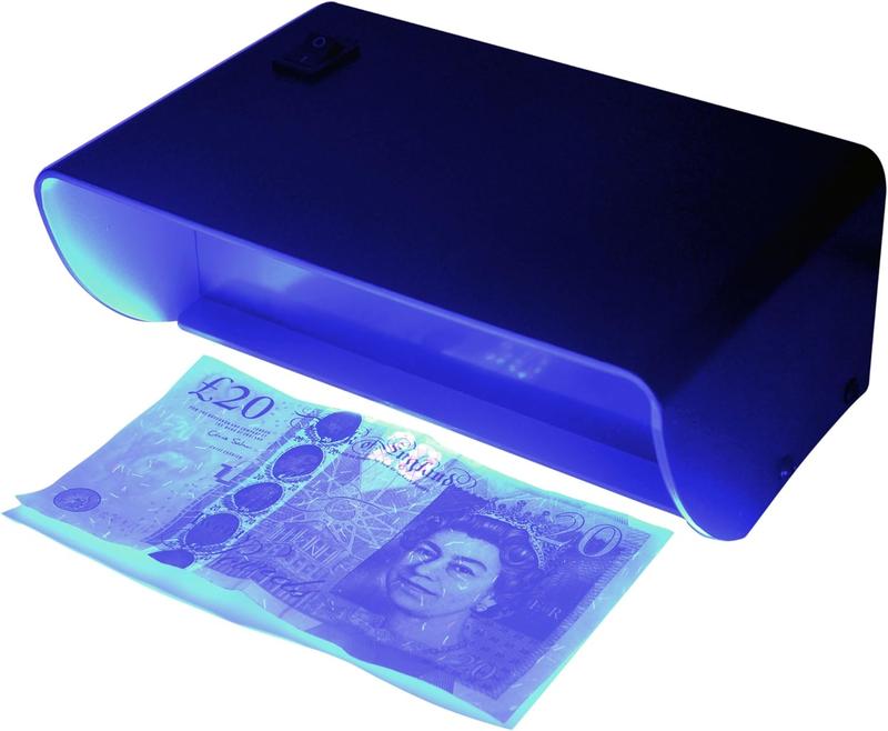 Money, Currency & Stamp Detector with Cable & Plug - Reliable Counterfeit Detection Note Checker - Counter Top 6