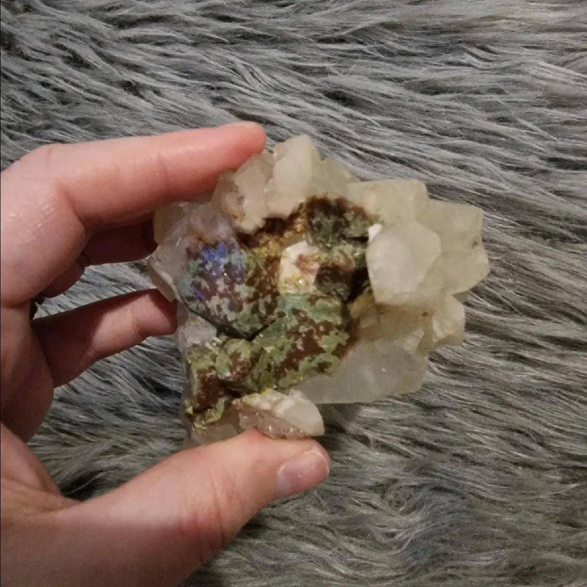 stilbite cluster