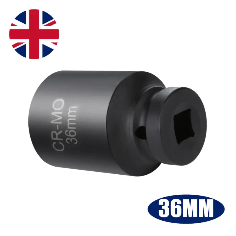 ✅[2-3 day arrival]NEW 36mm Deep Impact Socket 1/2 Inch Drive 6 Point Hub Nuts Flywheel Tool Car UK  UK 4